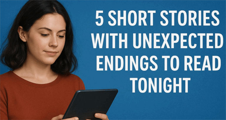 5 Short Stories with Unexpected Endings to Read Tonight