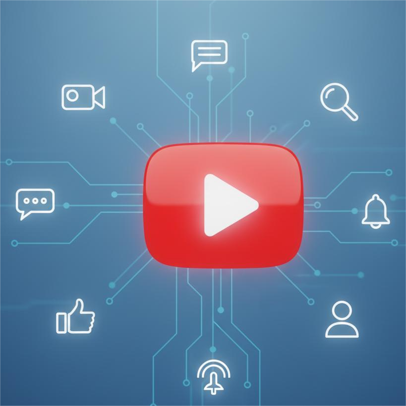 a screenshot of youtube logo