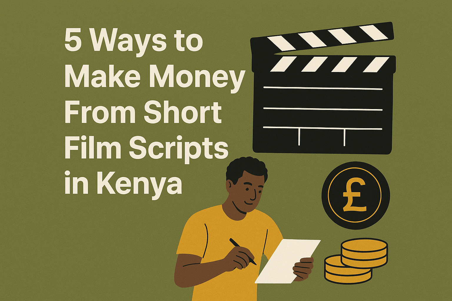 5 Ways to Make Money From Short Film Scripts in Kenya