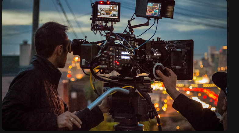 an image of people on set