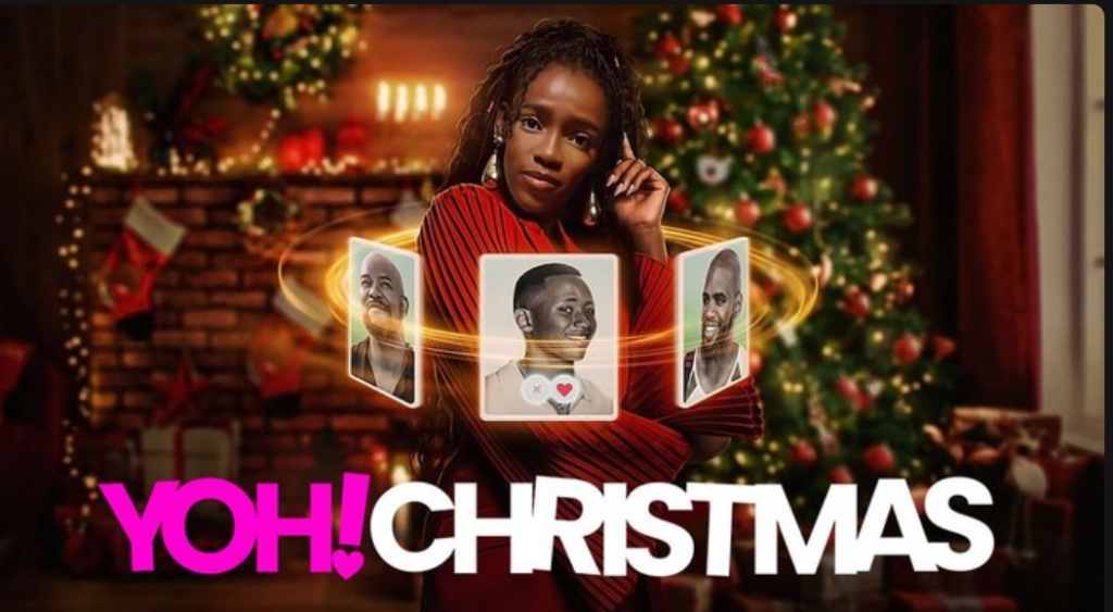 a screenshot of YOH! Christmas poster