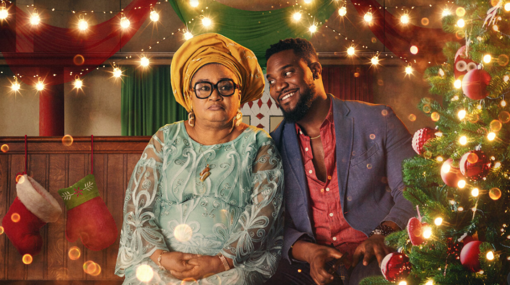 a screenshot of a naija christmas movie poster