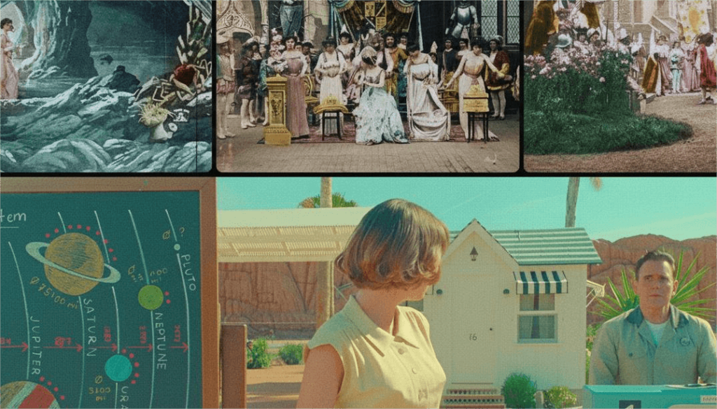 an image of color grading