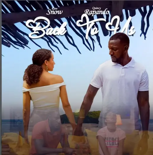 a poster for back to us film